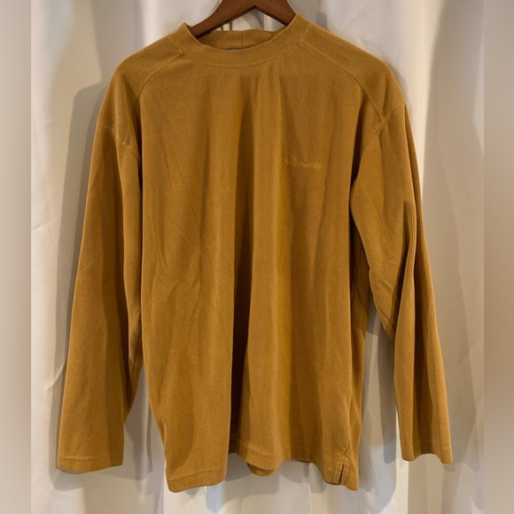 Columbia mustard‎ mock neck sweater size large - Picture 1 of 5